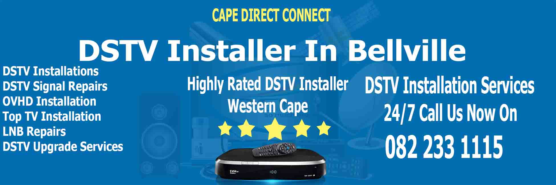 DSTV Installer & Signal Loss Repairs In Bellville Cape Town