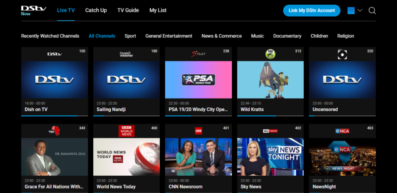 Watch Some DSTV Channels Online For Free Without A DSTV Decoder | Cape ...